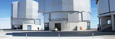 Los VLT en Paranal